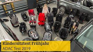 Kindersitztest Frühjahr 2019  ADAC