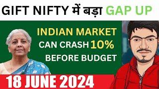 Nifty Prediction and Bank Nifty Analysis for Tuesday  18 June 24  Bank NIFTY Tomorrow