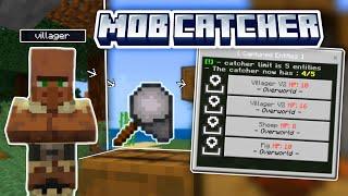 Mob Catcher addon for Minecraft bedrock edition support 1.21  #minecraft