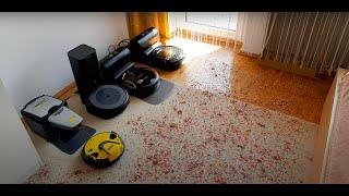 RoboVac Party#14 2000s vs 2010s vs 2020s Self-Empty Robots  Karcher Roomba Samsung  BIG MESS 