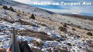 KARDA KEKLİK-TAVŞAN AVI 2023-2024  AVLA & PİŞİR  Rabbit and Partridge Hunting  Hunt and Cook