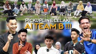 RAJA PICKUPLINE TEAM BARU AI TEAM  SAFWAN DAN ISYA BERBUNGA BUNGA...