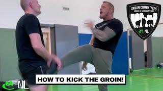 HOW TO KICK THE GROIN