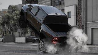 GTA 5 ‘24 1300hp RAM TRX INSANE Launch Control-Wheelie