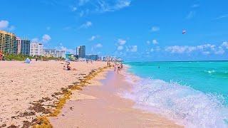Miami Beach 2024 Afternoon Walk in 4K - Miami Beach Florida