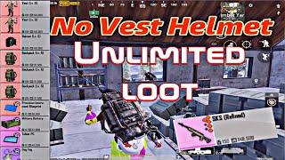 Get Unlimited Loot Without Helmet ️ Vest Metro Royale New Chapter Gameplay