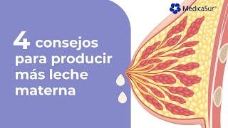 Técnicas de producción de leche materna