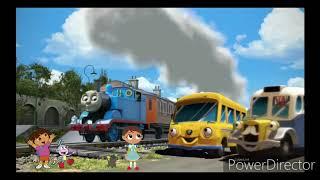 Sammy introduces Thomas & his Special Friends to Roger the Airport Bus