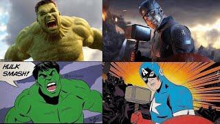 Marvel Vs Comics comparison. Which one will you choose?