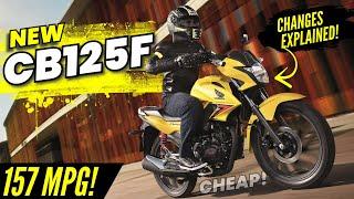 NEW 2024 Honda CB125F Released = CHEAP Motorcycle