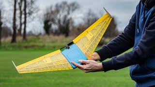 Design & Build of a Flying Wing With Balsa Wood + Project Files