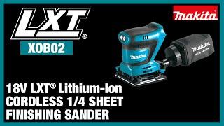 18V LXT® Lithium‑Ion Cordless 14 Sheet Finishing Sander XOB02