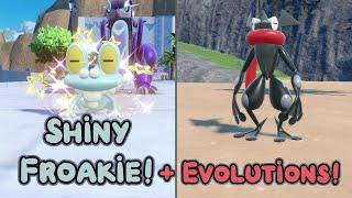 Shiny Froakie after 236 Eggs MM + Greninja Evolution - Pokemon Violet