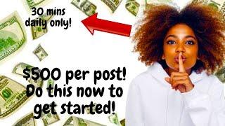 How to make money online in 2024 by posting on Instagram