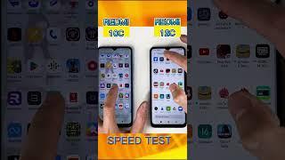 XIAOMI REDMI 12C Vs XIAOMI REDMI 10C Setting App  Speed Test  #shorts #speedtest