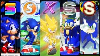 Evolution of Best Ranks in Sonic Games 2001-2022