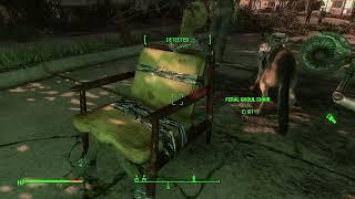 Fallout 4 Feral Ghoul Chair