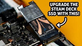 STEAM DECK SSD UPGRADE Using the SABRENT 2230 SSD  HOW TO