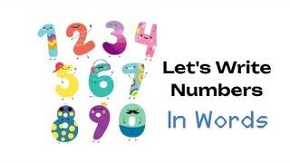 Lets Write  Maths Number In Words  गणित की संख्या ३८ हिंदी और अंग्रेजी में शब्दों में