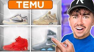 Can I build a $10000 Sneaker Collection only using TEMU?