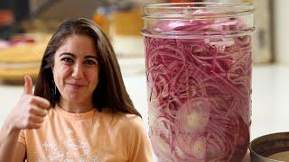 The Fastest and Bestest Pickled Onions  Its a Thing