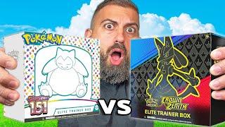 Pokemon 151 Vs Crown Zenith Box Battle