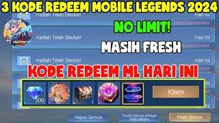 CEPAT 3 KODE REDEEM ML TERBARU KODE REDEEM MOBILE LEGENDS KODE REDEEM ML HARI INI SEPTEMBER 2024