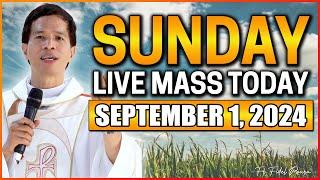 SUNDAY FILIPINO ONLINE LIVE MASS TODAY  SEPTEMBER 1 2024  FR JOSEPH FIDEL ROURA