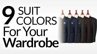 9 Suit Colors A Man Should Consider  Mens Suits & Color  Suit Colors To Buy In Priority Order