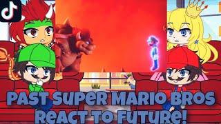 Past Super Mario Bros react to future  Gacha Club