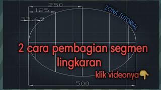 Tutorial cara buat layout segment lingkaran 2 cara pakai GNAcaf