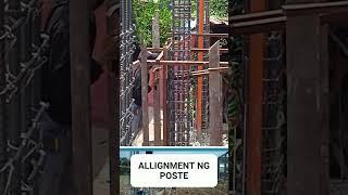 ALLIGNMENT AT GUIDE SA PORMA NG POSTE.