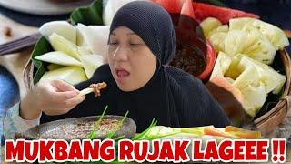 MUKBANG RUJAK  PEDASNYA BIKIN NAGIH