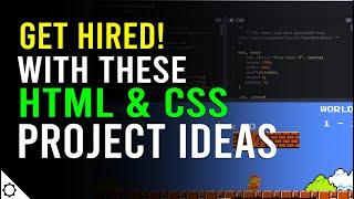 Creative HTML and CSS Project Ideas to Help You Get Hired