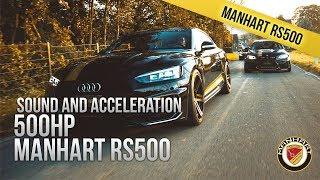 This 500 HP RS5 sounds mental   MANHART RS 500 Sound and Acceleration