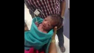 Delivery Day of Jeny 1st June 2014 at Zulekha Hospital Dubai