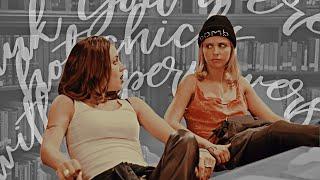 Buffy & Faith  Thank God were hot chicks with superpowers Humor