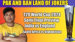 T20 World Cup 2024 Semi Final Preview  India vs England  South Africa vs Afghanistan