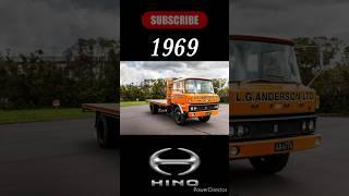 Evolution of Hino Ranger 1964-2025 #hinoranger #viralvideo