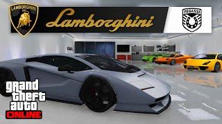 Ultimate Lamborghini Garage with Real Life Cars in GTA 5 Online