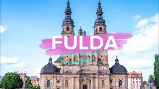 FULDA  A day trip from Frankfurt  4K  2023