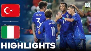 Italy vs Turkey  What a Goal From Marco Nasti  Highlights  U21 Euro Qualification 12-09-2023