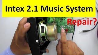 How to Repair a Fully Dead Intex 2.1 Music System Easily - Model IT 880B