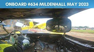 Onboard #634 Simon Koenjer - Pre 90 Unlimited Banger Racing Mildenhall 8-5-2023