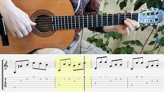 Fernando SOR guitar Op. 60 - No 5 Study in A Minor