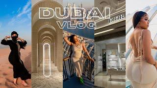 DUBAI TRAVEL VLOG HABIBI..Luxury hotel  photoshoot BTS Miracle Garden...