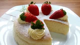 Super Llight & Fluffy Vanilla Chiffon Cake