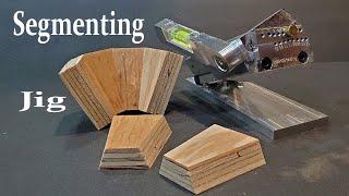 Woodworking  New Segmenting Jig