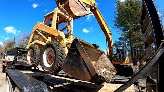 Buying and fixing the cheapest diesel skidsteer I could find  John Deere 575