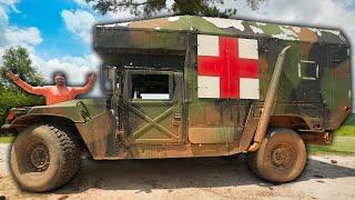 I Bought a Retired Humvee AMBULANCE and Deep Water Tested it